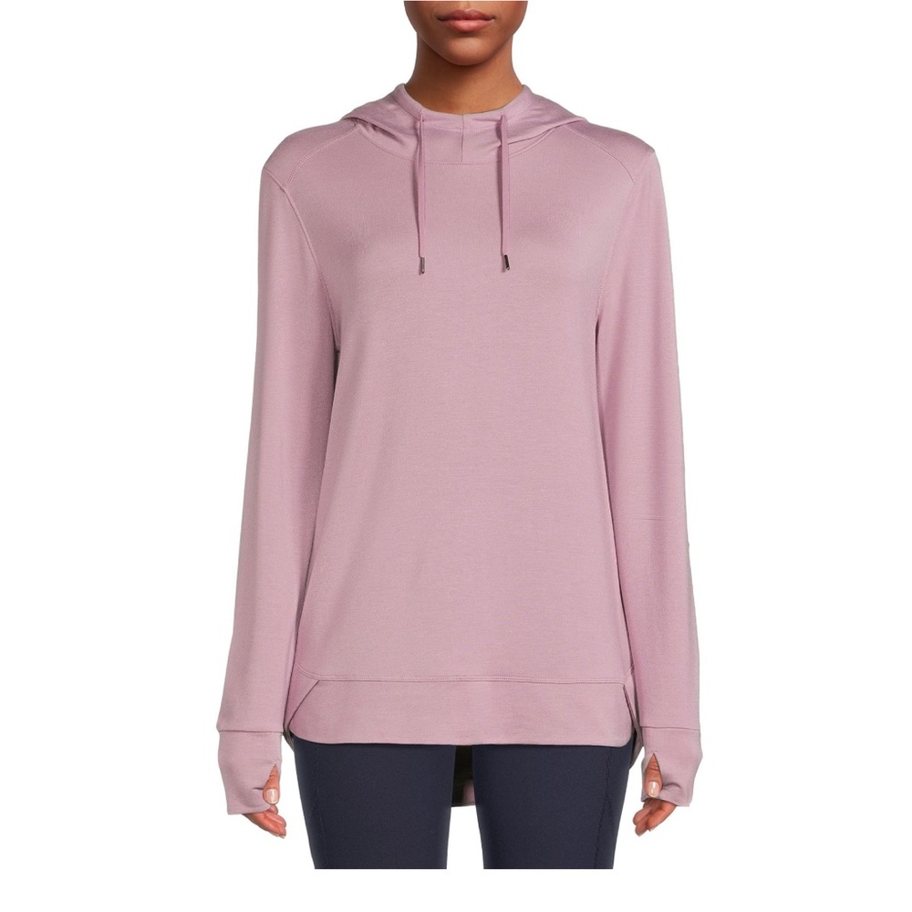 Athletic Works Mock Neck Hoodie; Mauve; Brand New (w/ tags); Size L